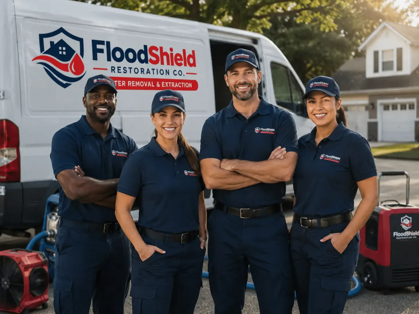 Flood Damage Restoration company in Rosholt, WI